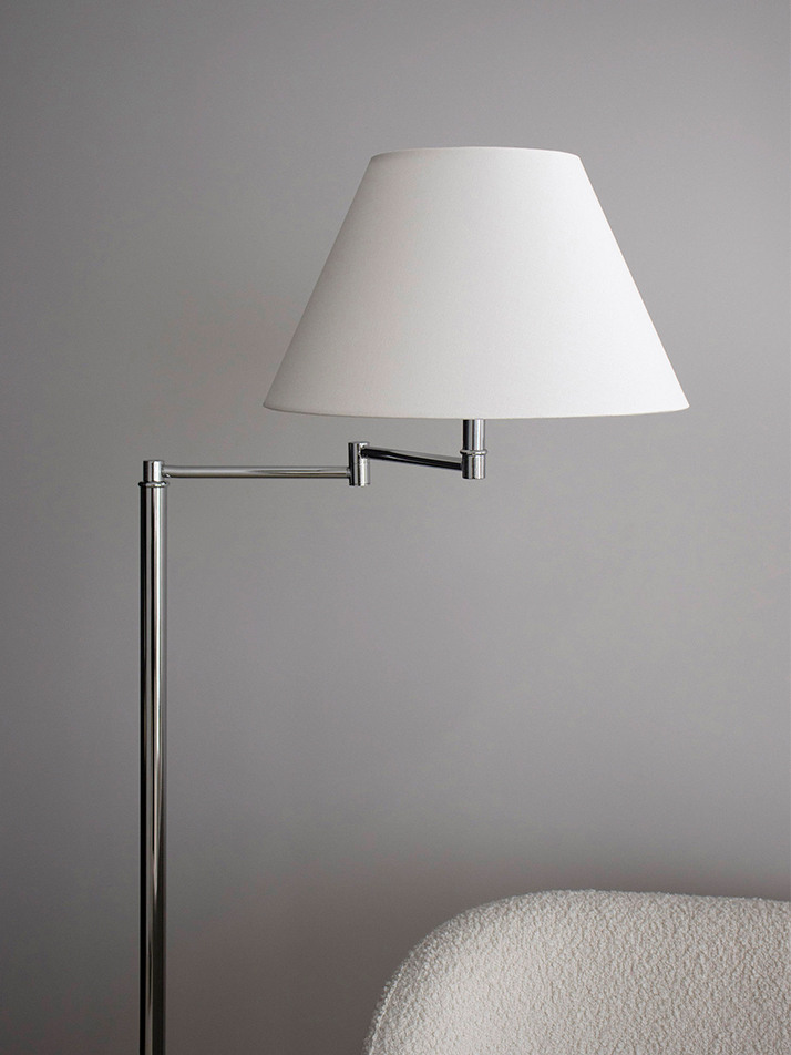 Line Floor Lamp Chrome