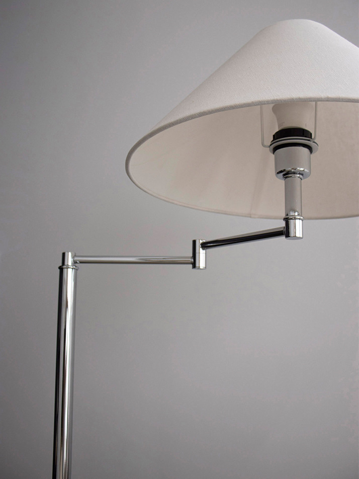 Line Floor Lamp Chrome