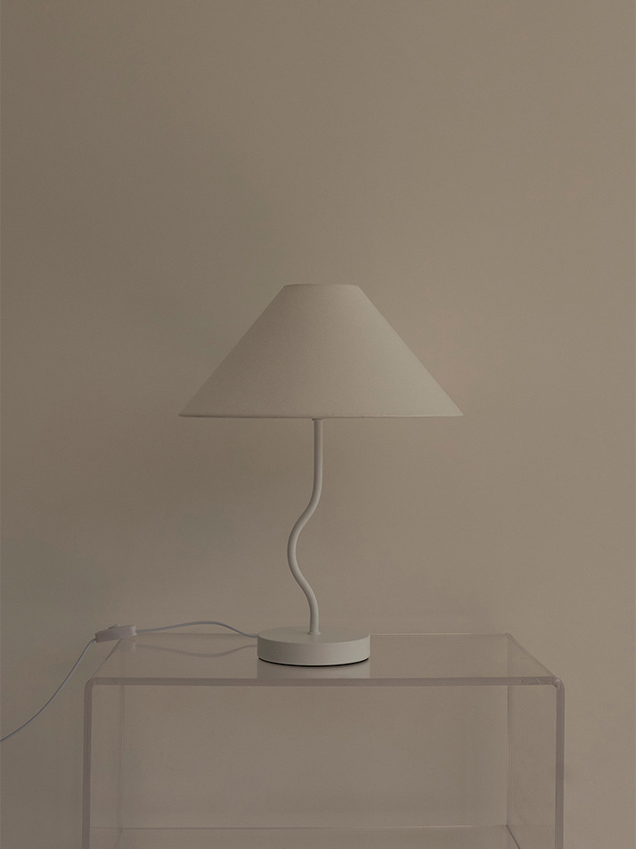 Fig Stand Lamp White