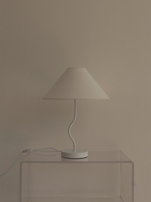 Fig Stand Lamp White