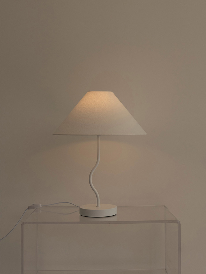 Fig Stand Lamp White