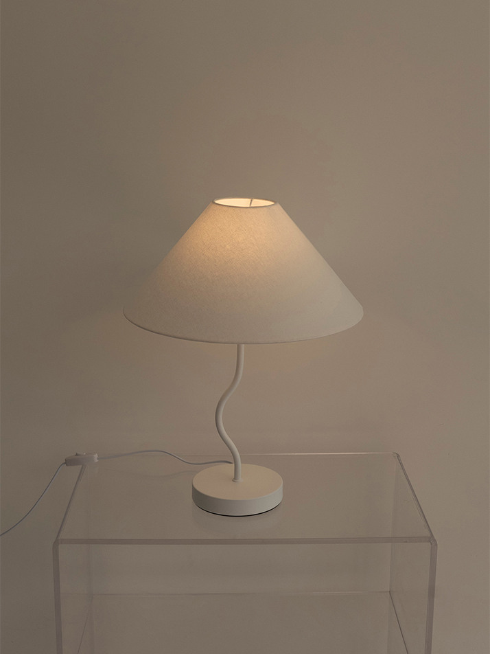 Fig Stand Lamp White