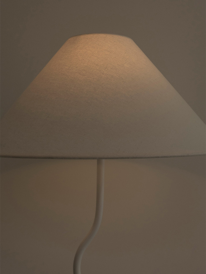 Fig Stand Lamp White