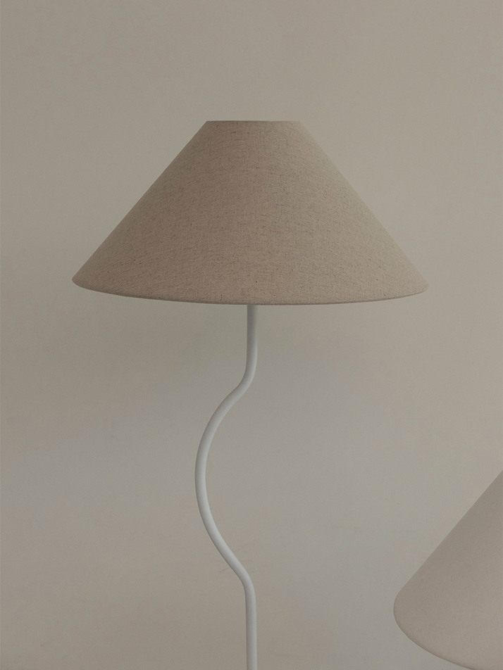 Fig Medium Stand Lamp White