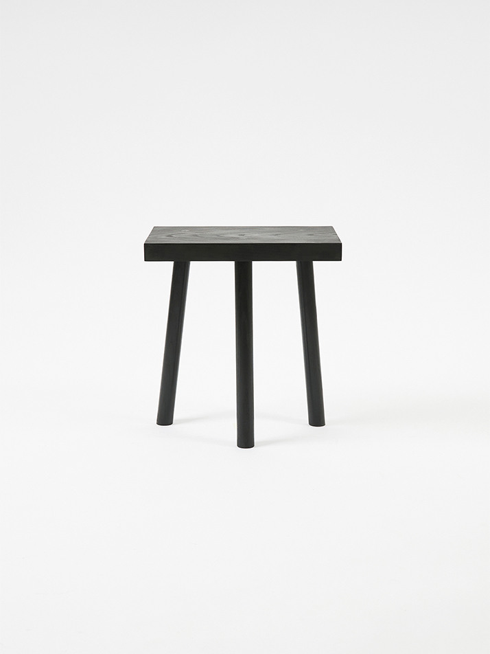 Rec Stool Black / Walnut / Oak 