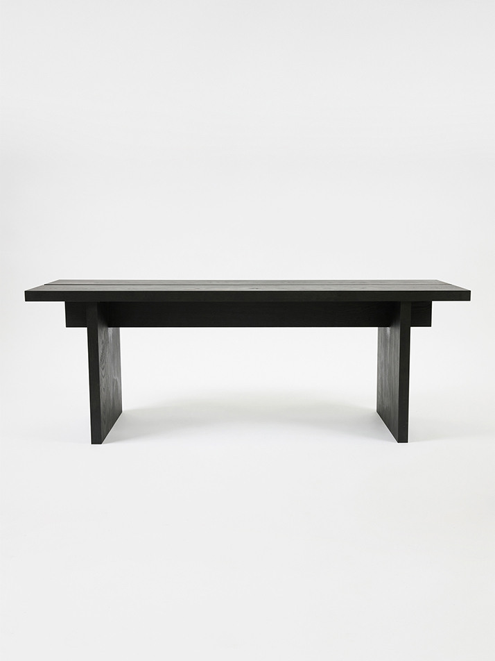 Bench Black / Walnut / Oak 