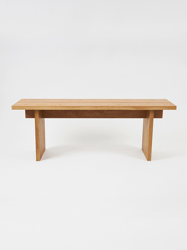 Bench Black / Walnut / Oak 