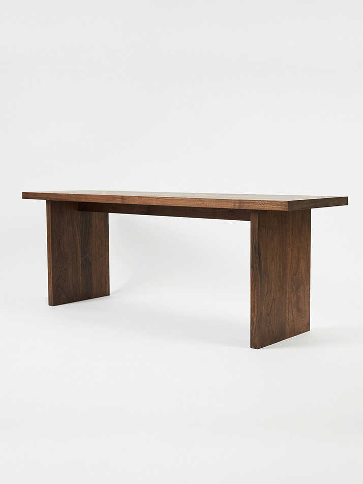 Bench Black / Walnut / Oak 