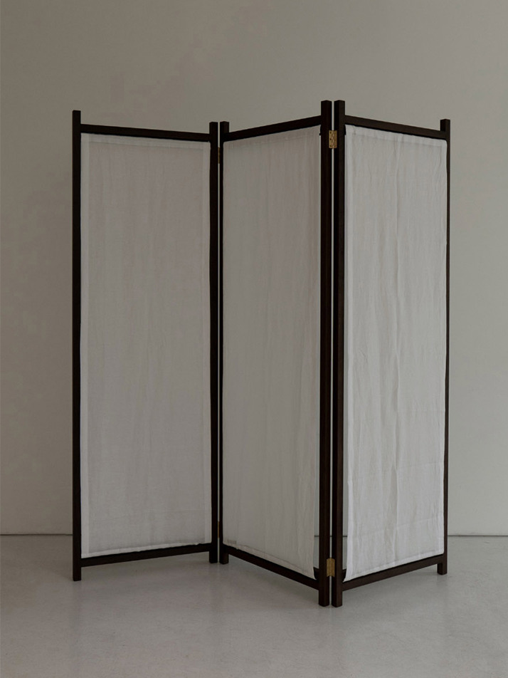 Room Divider 01 Black / Walnut / Oak