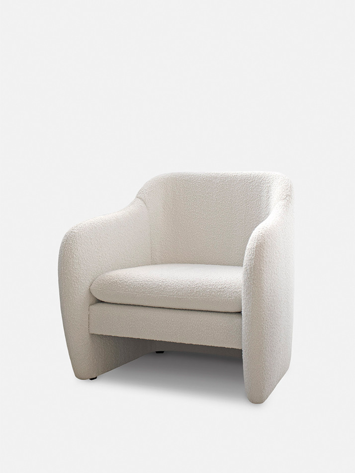 Boucle Armchair Sofa 