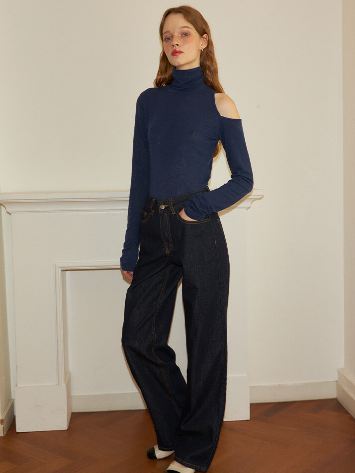 Loose Fit Denim Pants_ Raw
