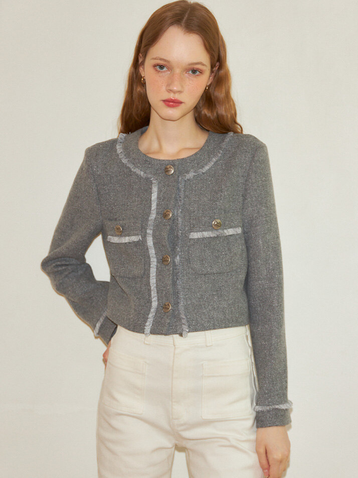 Classic Wool Jacket_ Gray