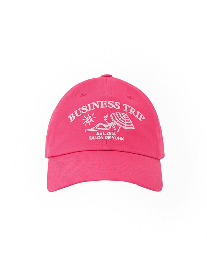 Business Trip Ball Cap_ Pink
