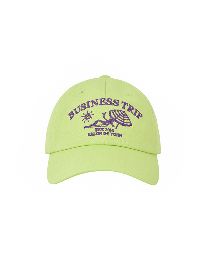 Business Trip Ball Cap_ Light Green