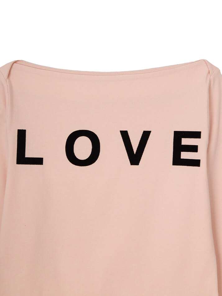 Love Boat Neck T_ Pink