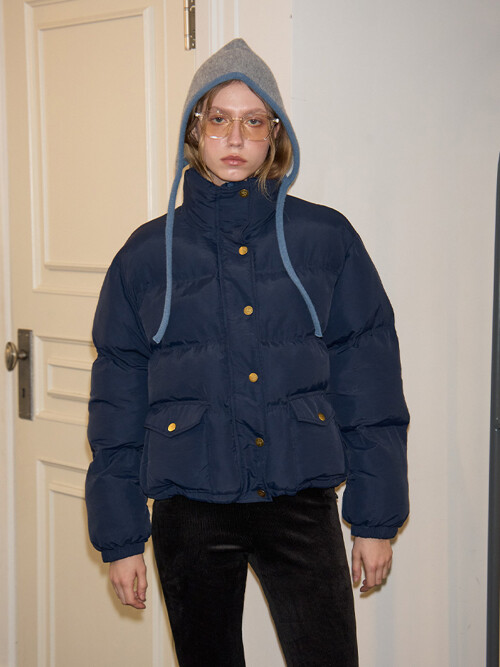 Classic Puffer Jacket_ Navy