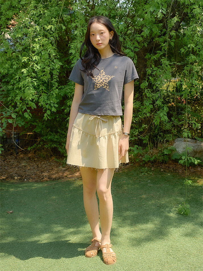 Leopard Star Crop T_ Charcoal