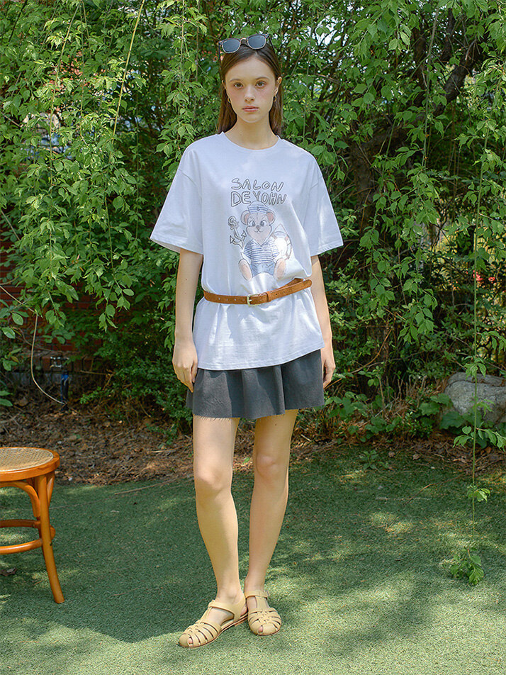 Marine Bear Boxy T_ White
