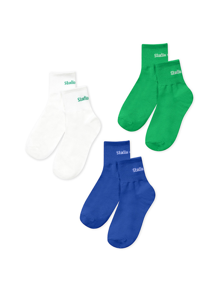 (UNI) Pyrenees Socks 3pcs_Multi