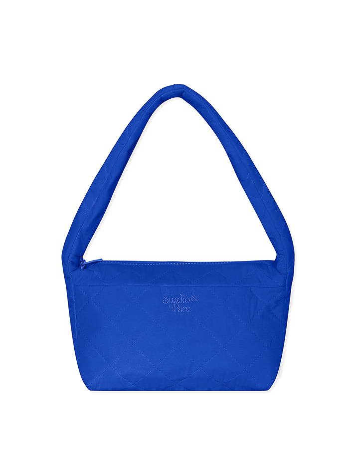 (UNI) Padding Shoulder Bag_Blue