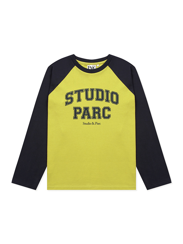 (UNI) Studio Parc Raglan Long Sleeve T-Shirt_Navy