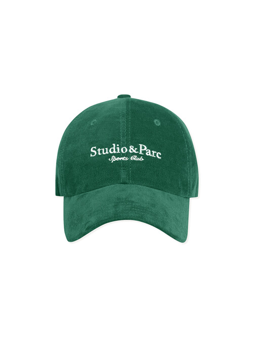 (UNI) Corduroy Ball Cap_Green