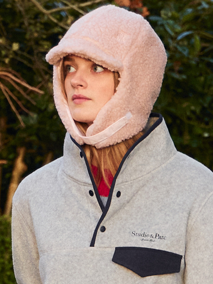 (UNI) Shearing Hat_Pink