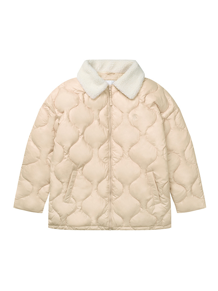 (WOMEN) Onion Quilting Wellon Jacket_Ivory