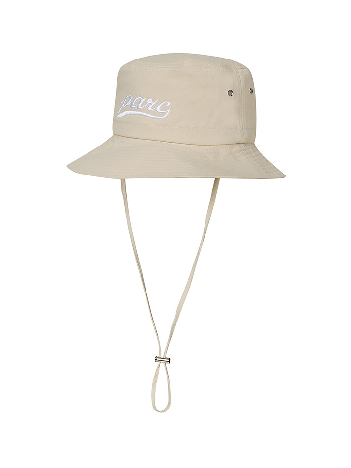 (UNI) Strap Bucket Hat_Beige