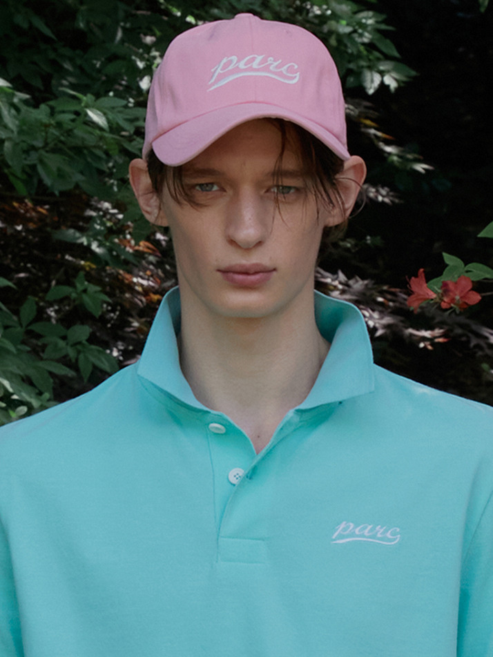 (UNI) Parc Logo Ball Cap_Pink