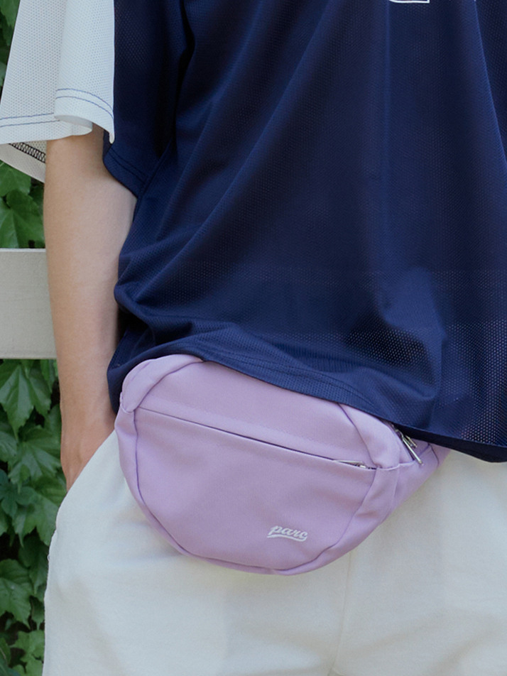 (UNI) Parc Belt Hip Sack_Lilac