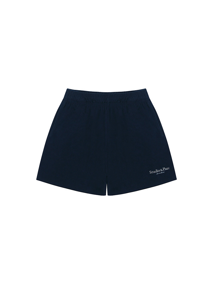 (UNI) Terry Shorts_Navy