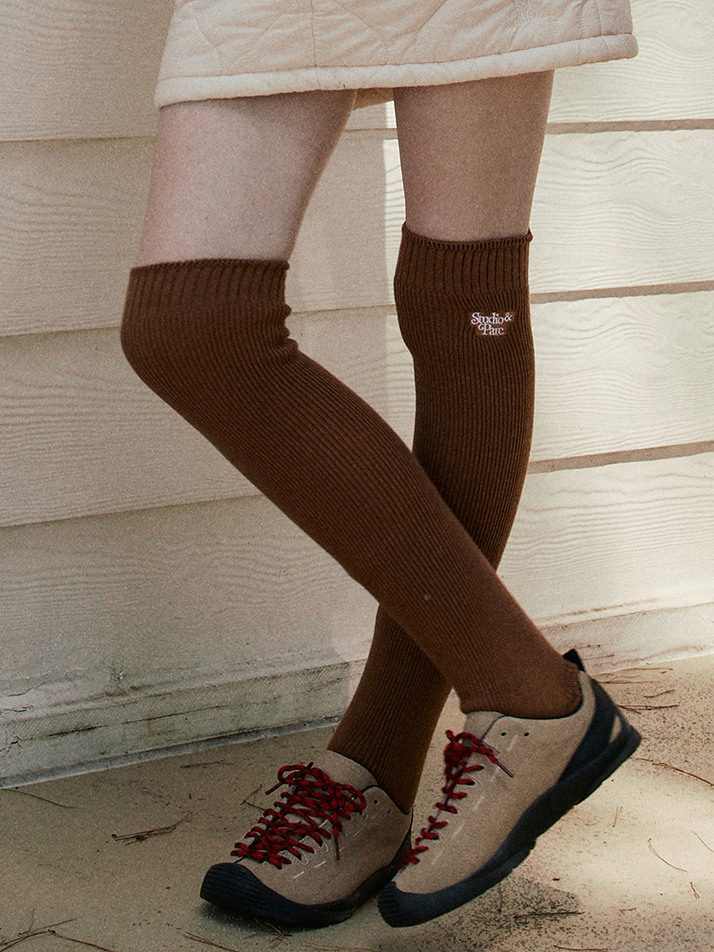 (UNI) Leg Warmer_Beige