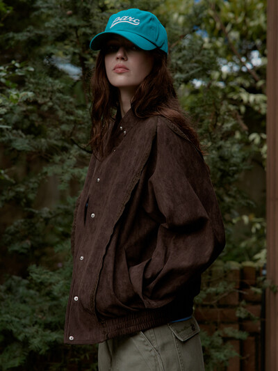 Suede Rider Jacket_Brown