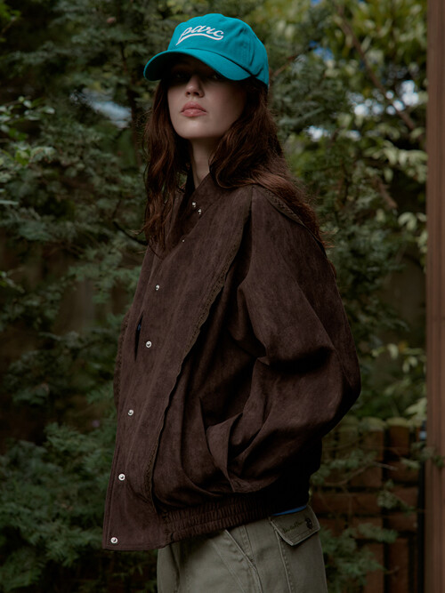 Suede Rider Jacket_Brown