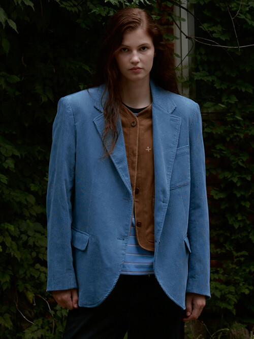 Corduroy Jacket_Blue
