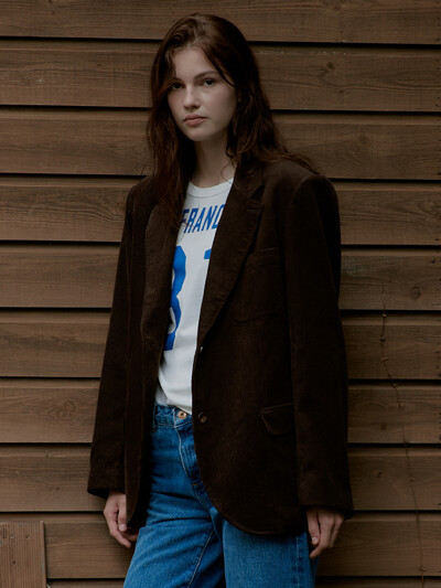 Corduroy Jacket_Brown
