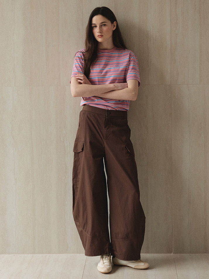 Cargo Cutline Pants_Brown