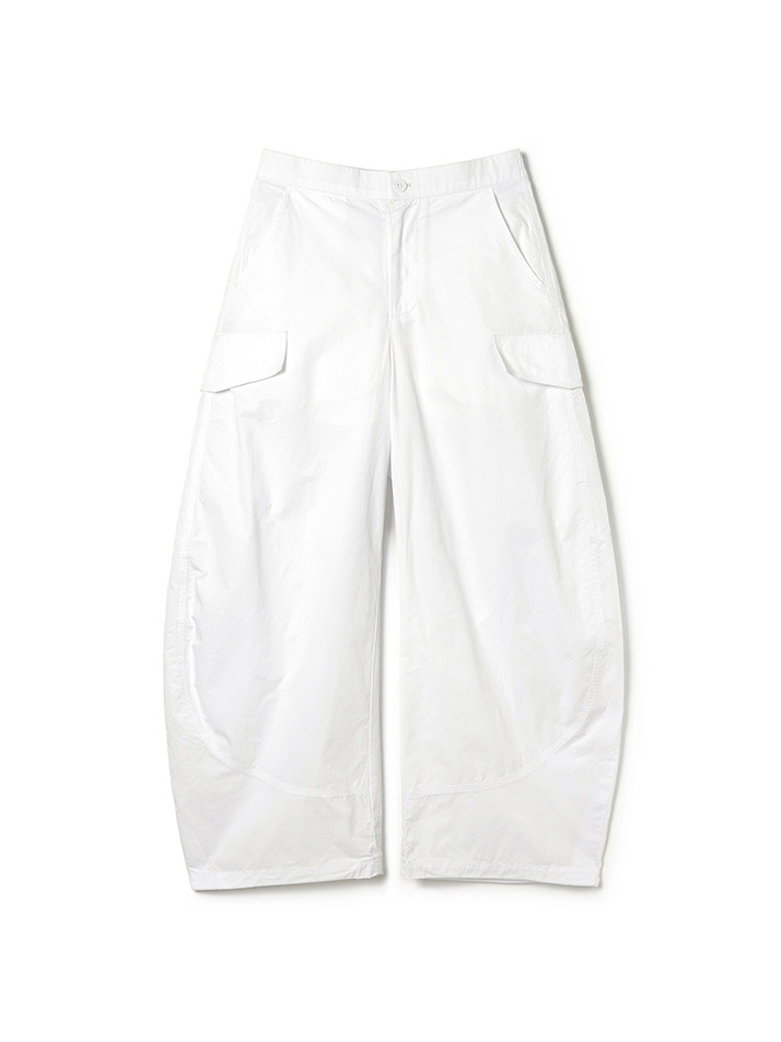 Cargo Cutline Pants_White