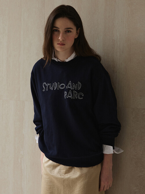 Stitch Sweatshirt_Navy