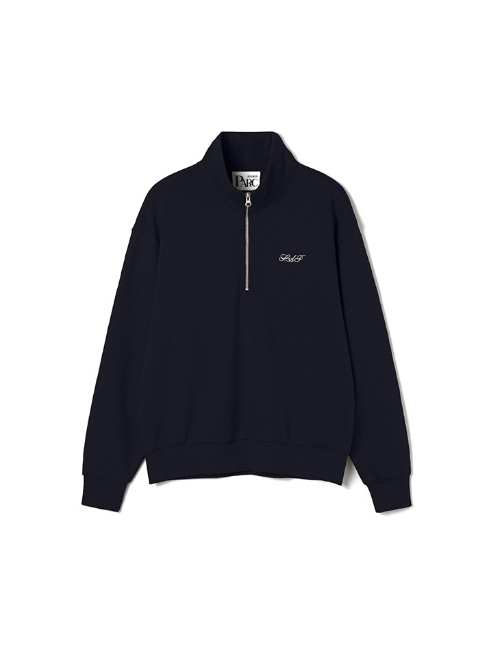Half-Zip Sweatshirt_Navy