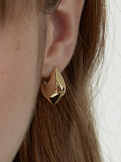 FANTASY WATER BALL EARRING_SMALL SIZE (14K GOLD)