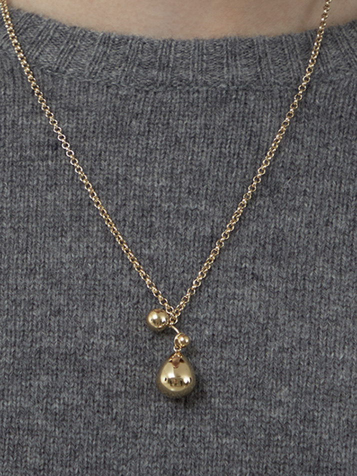 FANTASY WATERDROP NECKLACE 14K GOLD ETERNAL JOURNEY