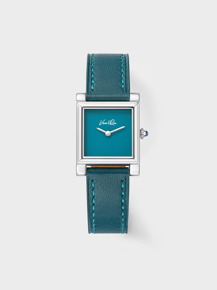 Doris-Silver/Teal