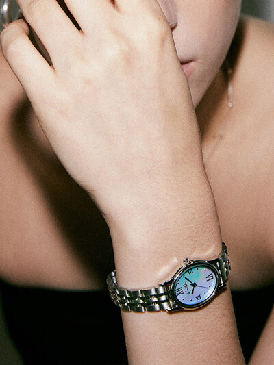 Gem-Silver/Aquamarine