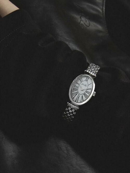 Dome-Silver/White (Beads)
