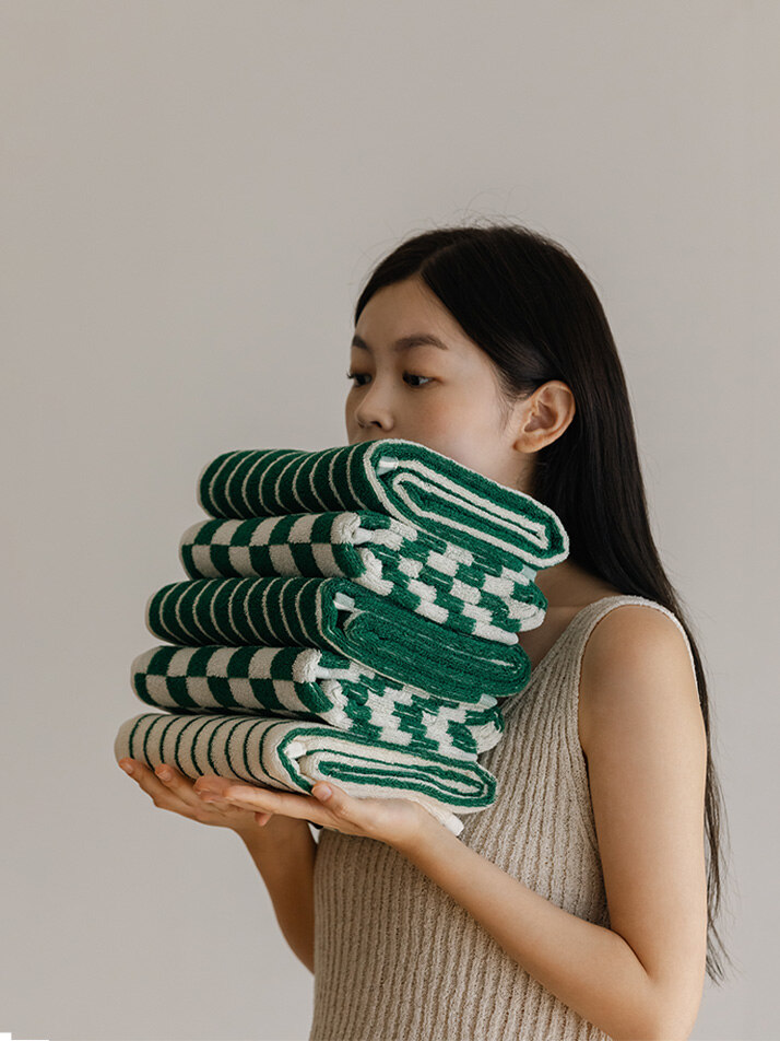 디어리얼 숲숲수건_5P(벌크포장)