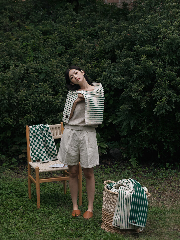 디어리얼 숲숲수건_5P(벌크포장)