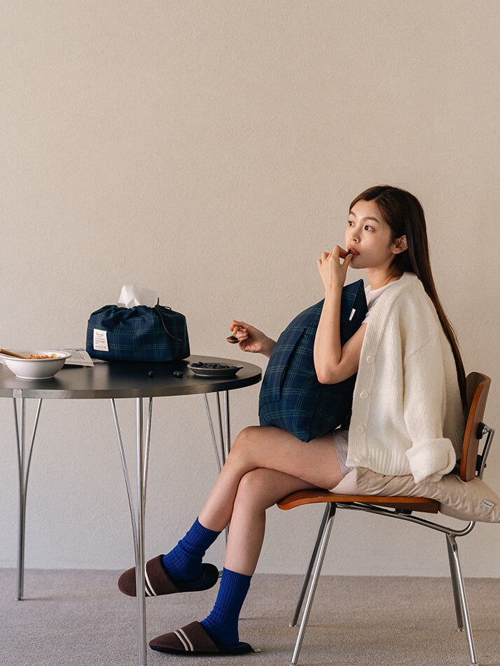 디어리얼 스트링 티슈케이스 각티슈형_체크