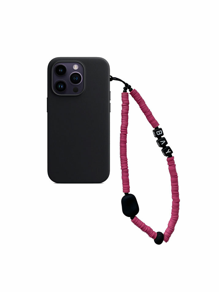 BAY PHONE STRAP PINK